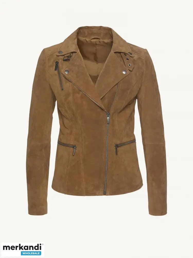 10 CHAQUETAS DE CUERO DE MARCA GENUINA (BSTOCK) !! JUNTOS SOLO 49 € !! (PVP: 2129 €)