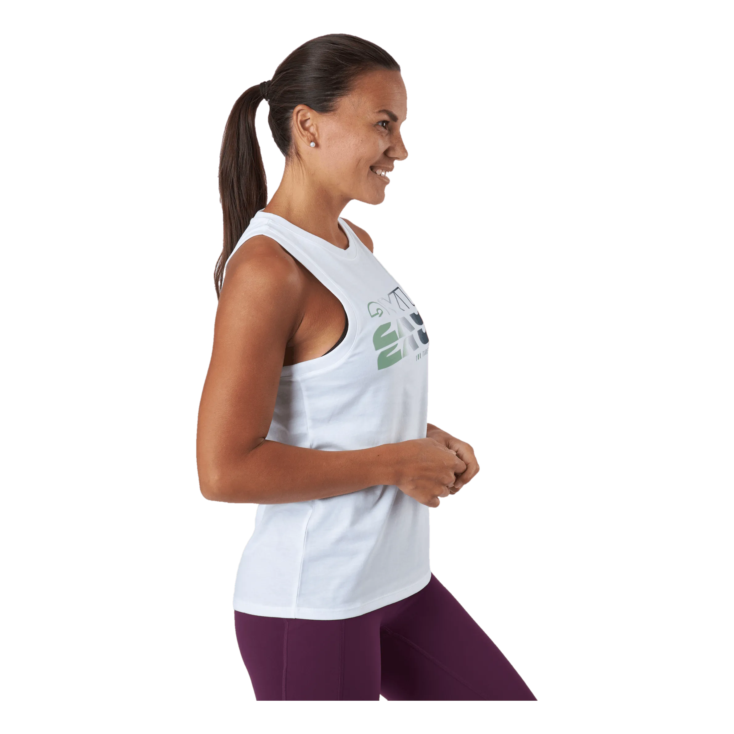 2xu Form Tank White/willow Green