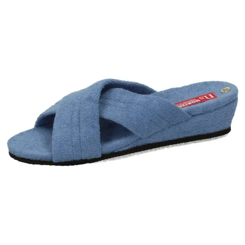 9942 ZAPATILLAS DE RIZO COLOR AGUAMAR
