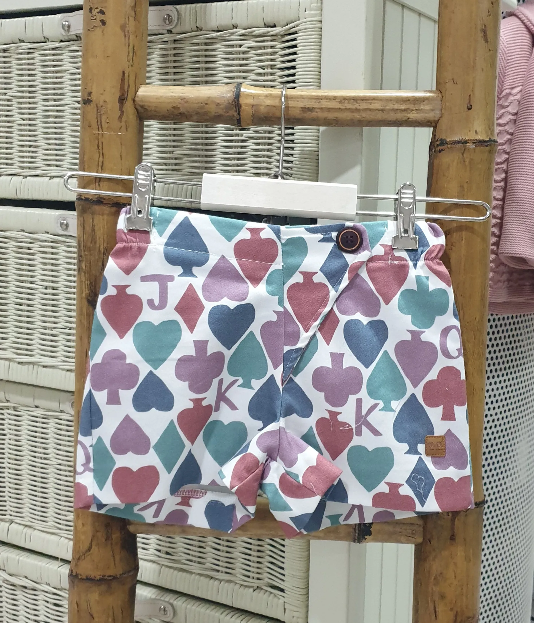 A Pantalón corto niño Poker José Varón R230278
