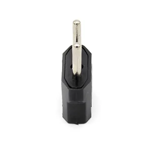Adaptador De Enchufe De EEUU A Enchufe Europeo 2  Negro