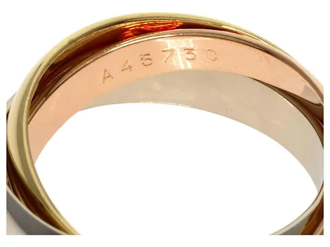 Anillo Cartier Trinity #49 Dorado 