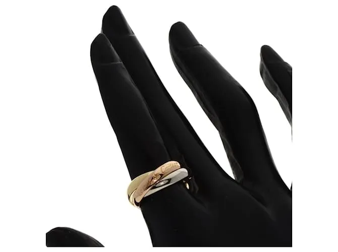 Anillo Cartier Trinity #49 Dorado 