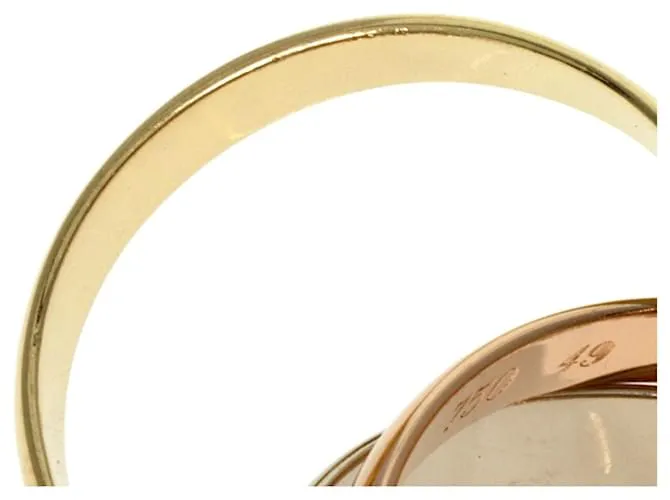 Anillo Cartier Trinity #49 Dorado 