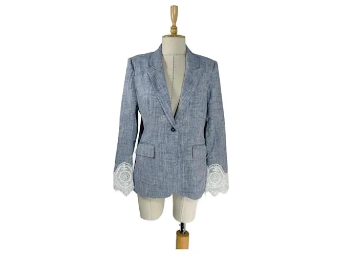Anne Fontaine Chaquetas Azul 