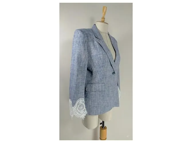 Anne Fontaine Chaquetas Azul 