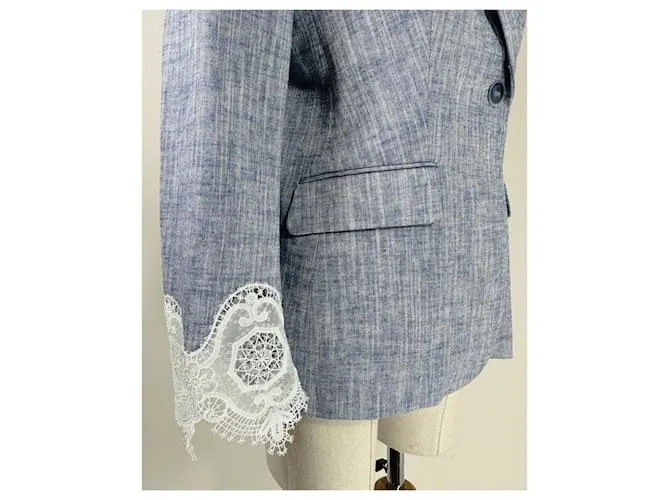 Anne Fontaine Chaquetas Azul 