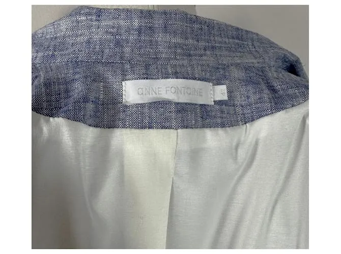 Anne Fontaine Chaquetas Azul 