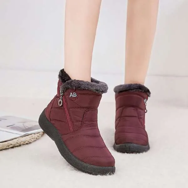 Anya Botas de invierno impermeables elegantes para mujer para una compra segura al por mayor