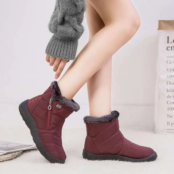 Anya Botas de invierno impermeables elegantes para mujer para una compra segura al por mayor