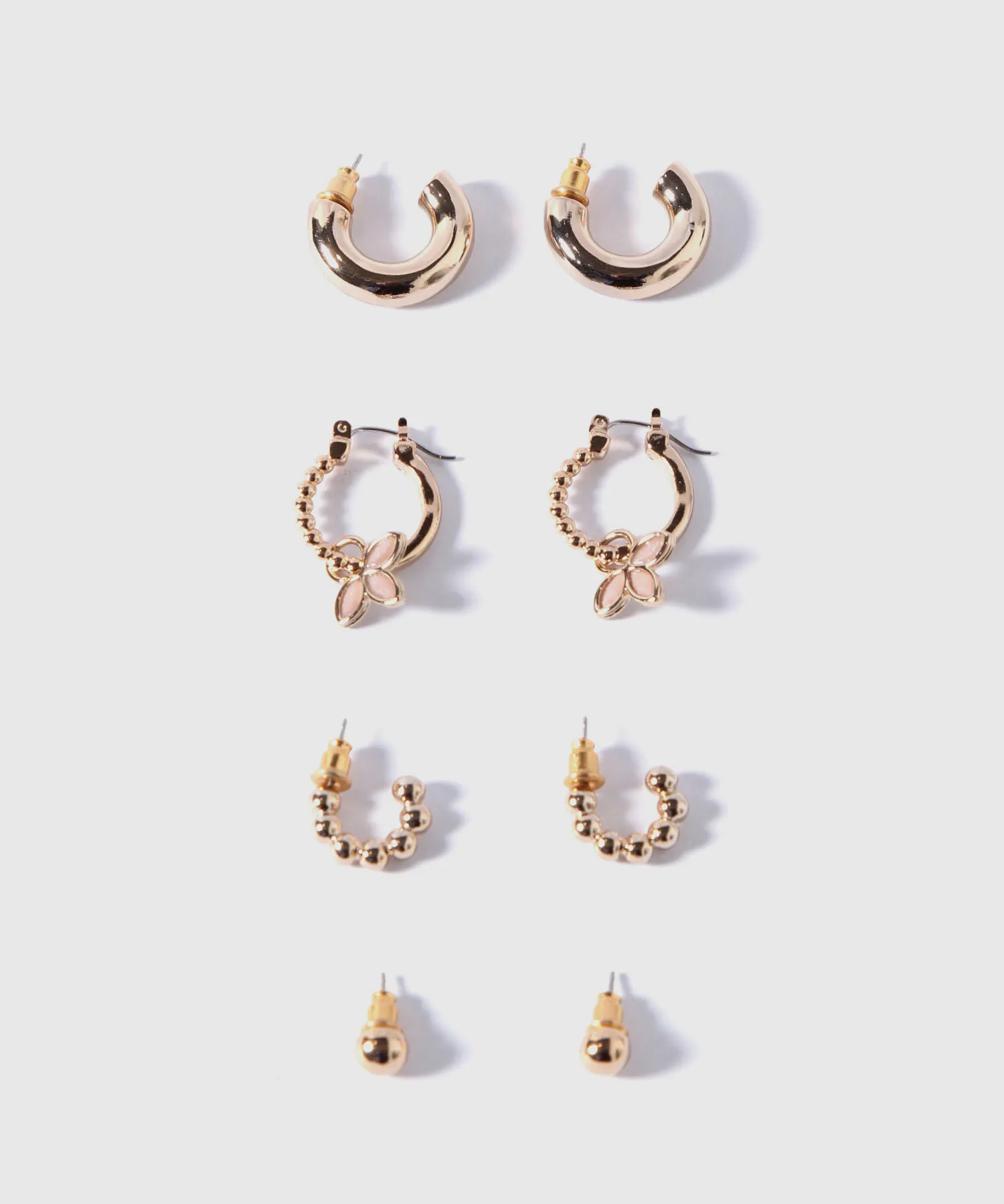 ARETES SET X4 PARES DE ARETES