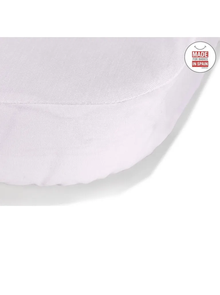 BAJERA AJUST.IMP.TENCEL MOISES 35x80x7 CM LISO E ROSA