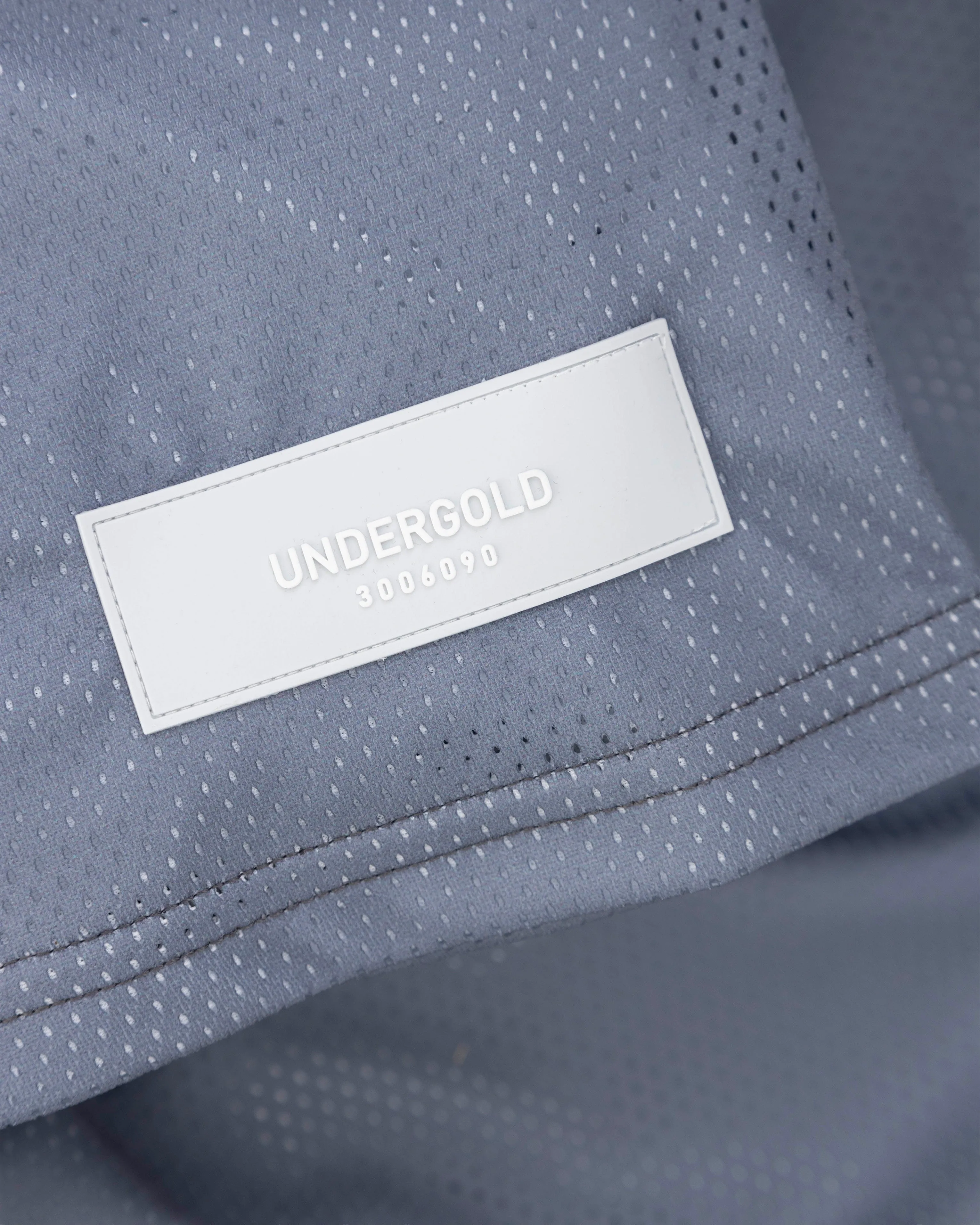 Basics Mesh Short Gray