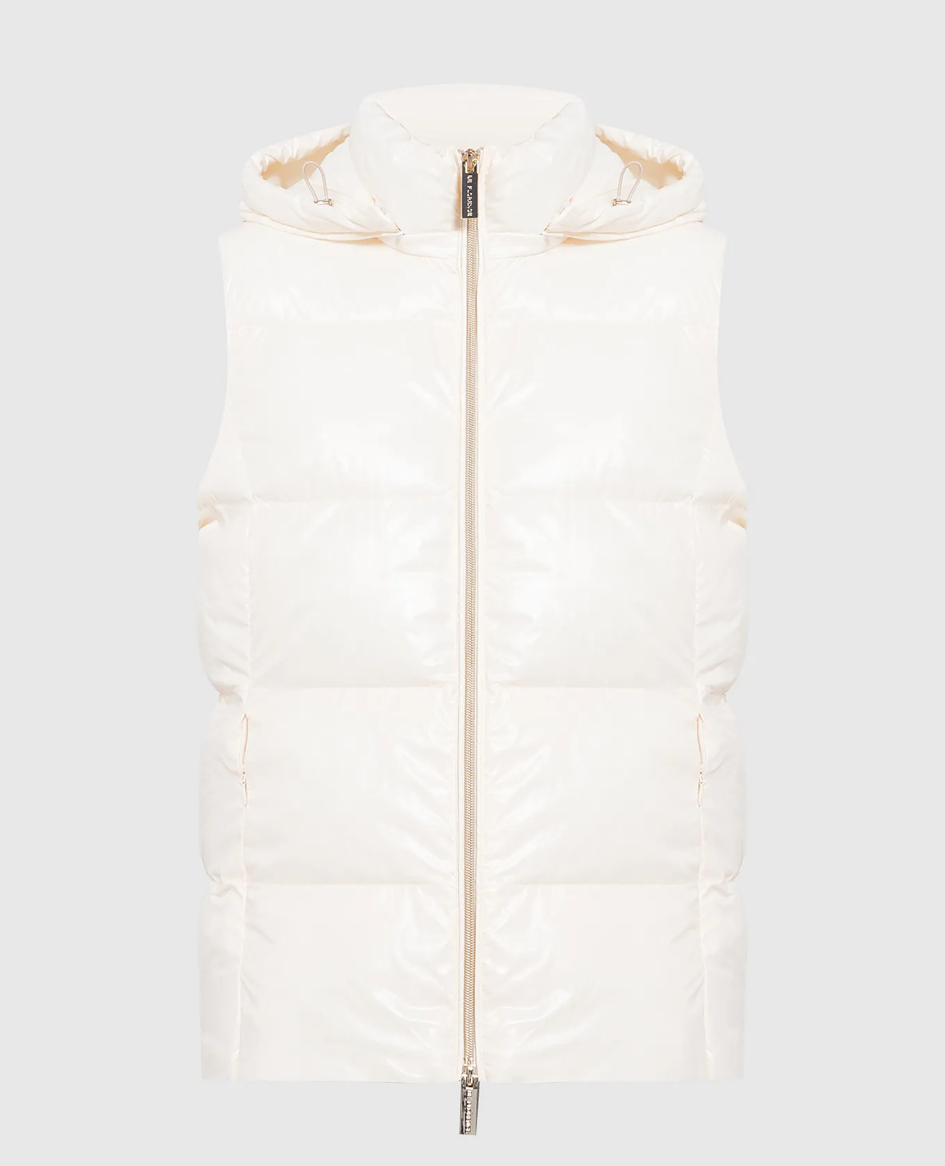 Be Florence Beige quilted vest