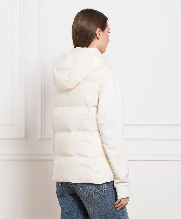 Be Florence Beige quilted vest