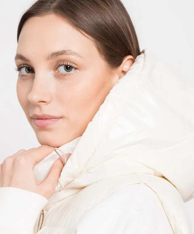 Be Florence Beige quilted vest