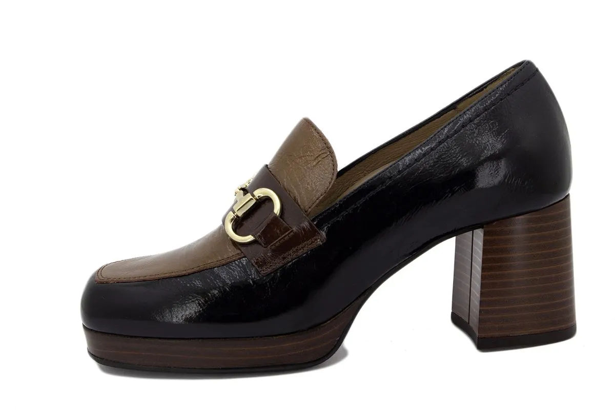 Black Patent Moccasin