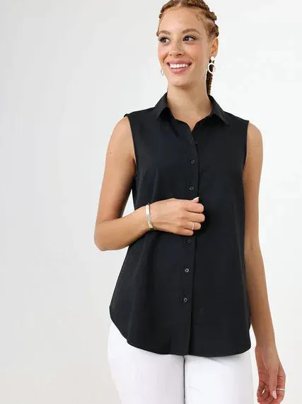 BLOUSE BLACK  NINETY CLOTHING CO