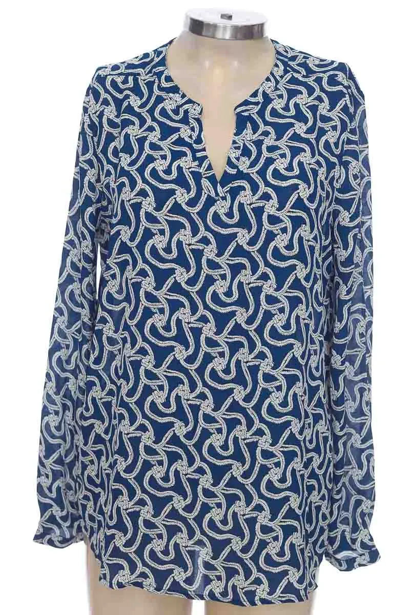 BLUSA COLOR AZUL  URB