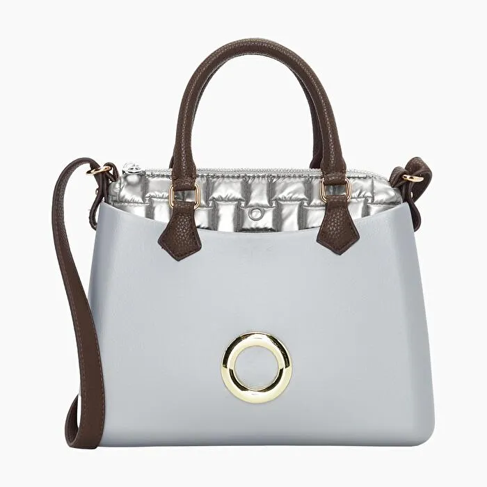 Bolso completo O bag gemini plata