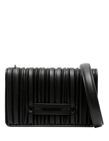 Bolso de hombro negro K/Kushion