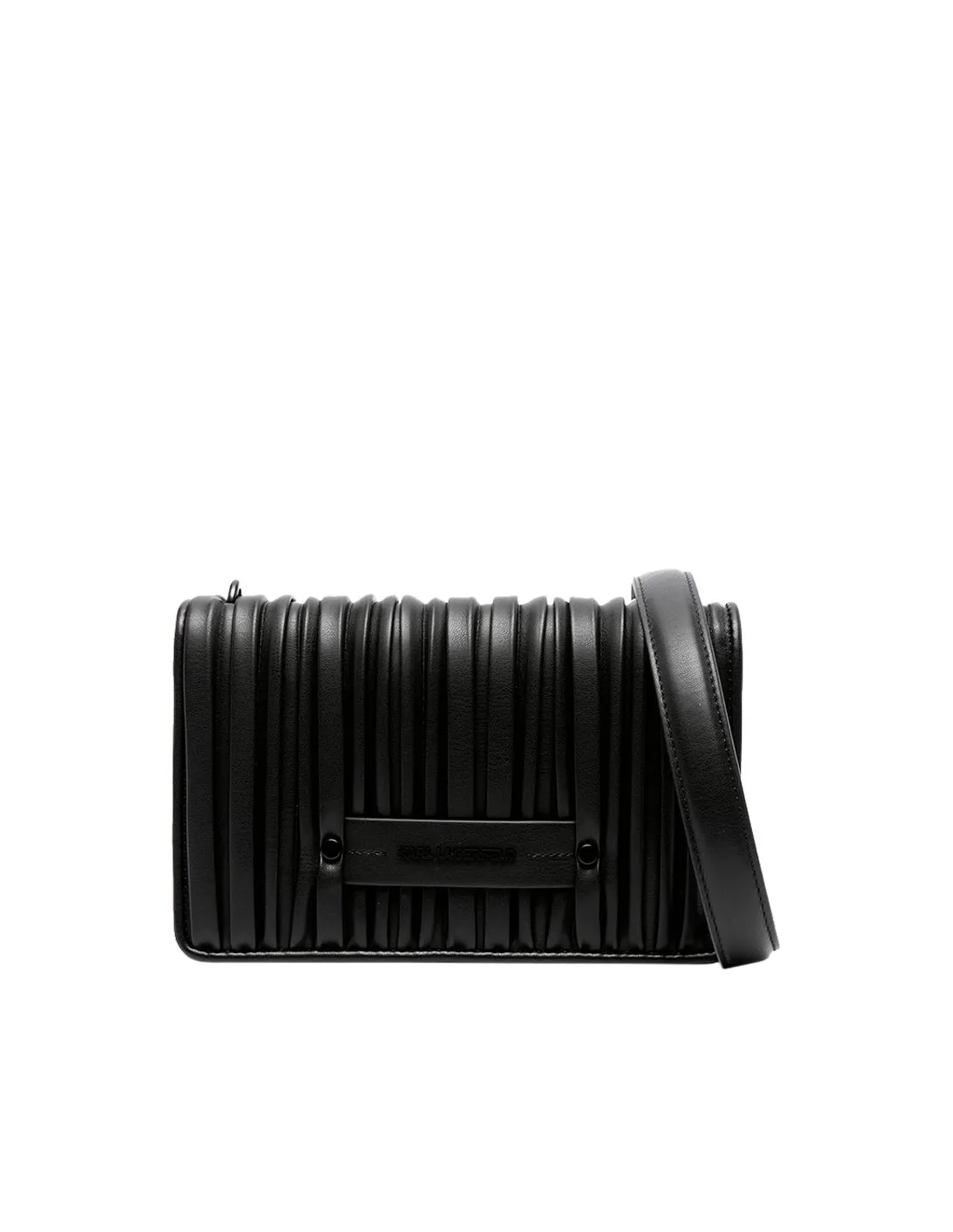 Bolso de hombro negro K/Kushion