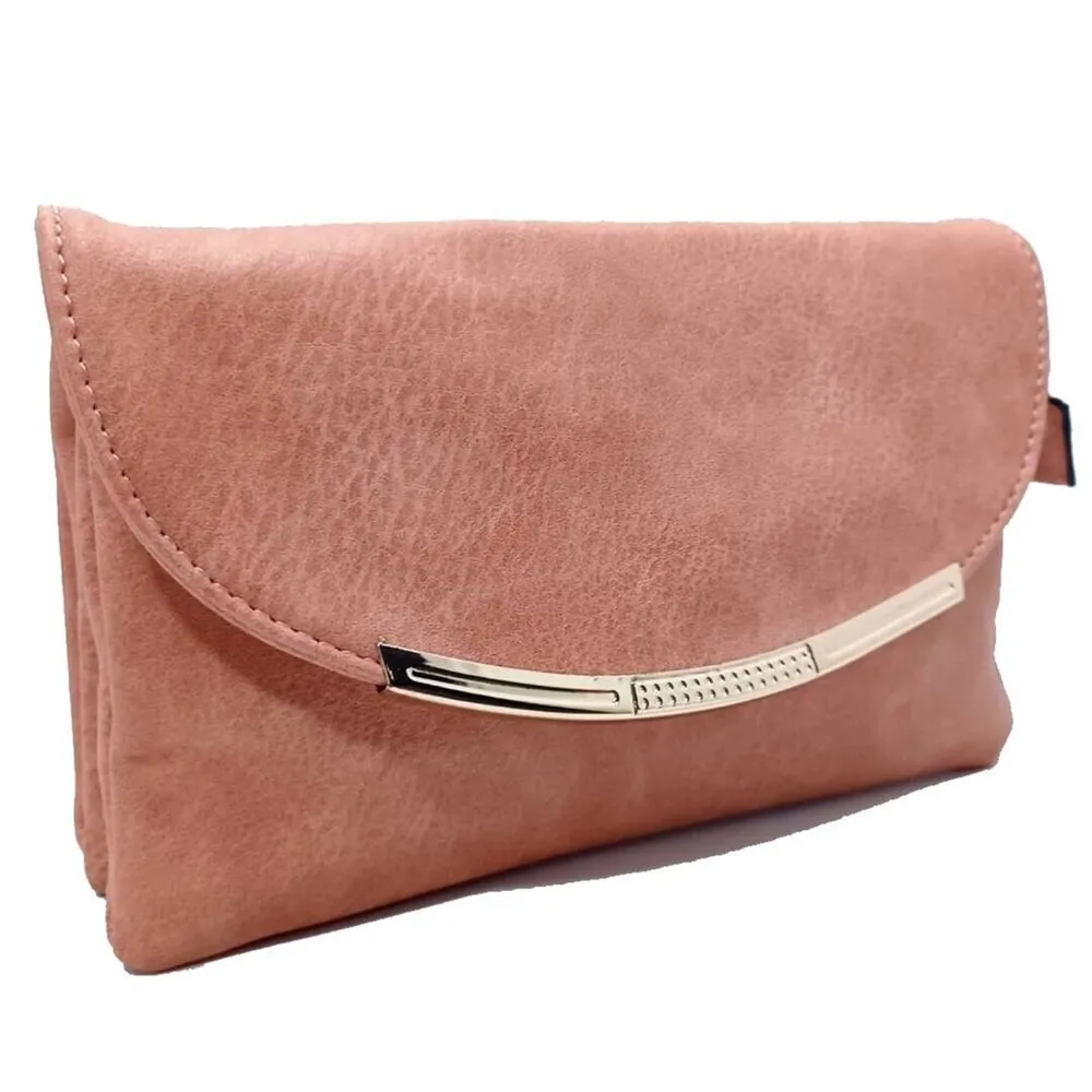 Bolso Rosa Cartera Bandolera para Mujer