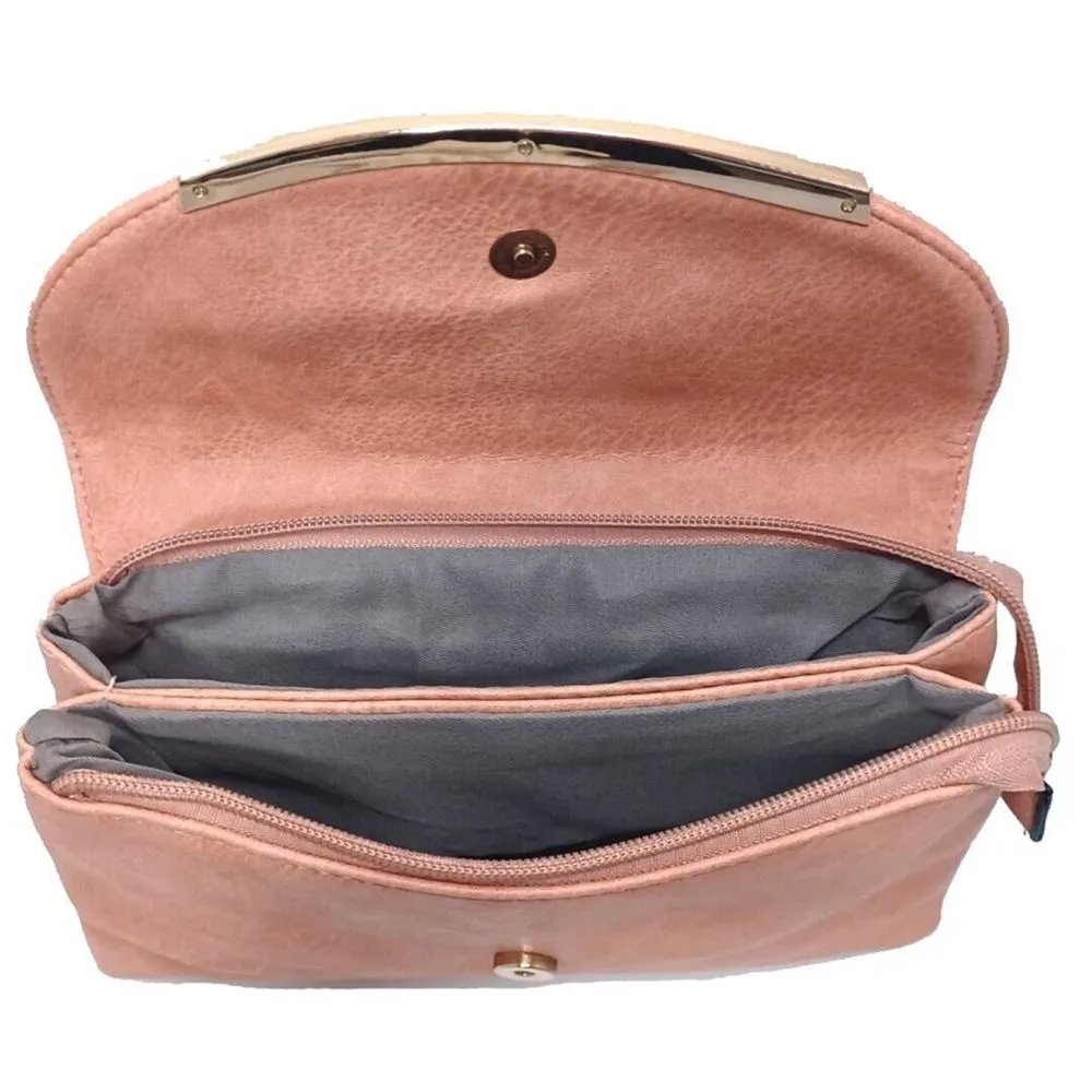 Bolso Rosa Cartera Bandolera para Mujer