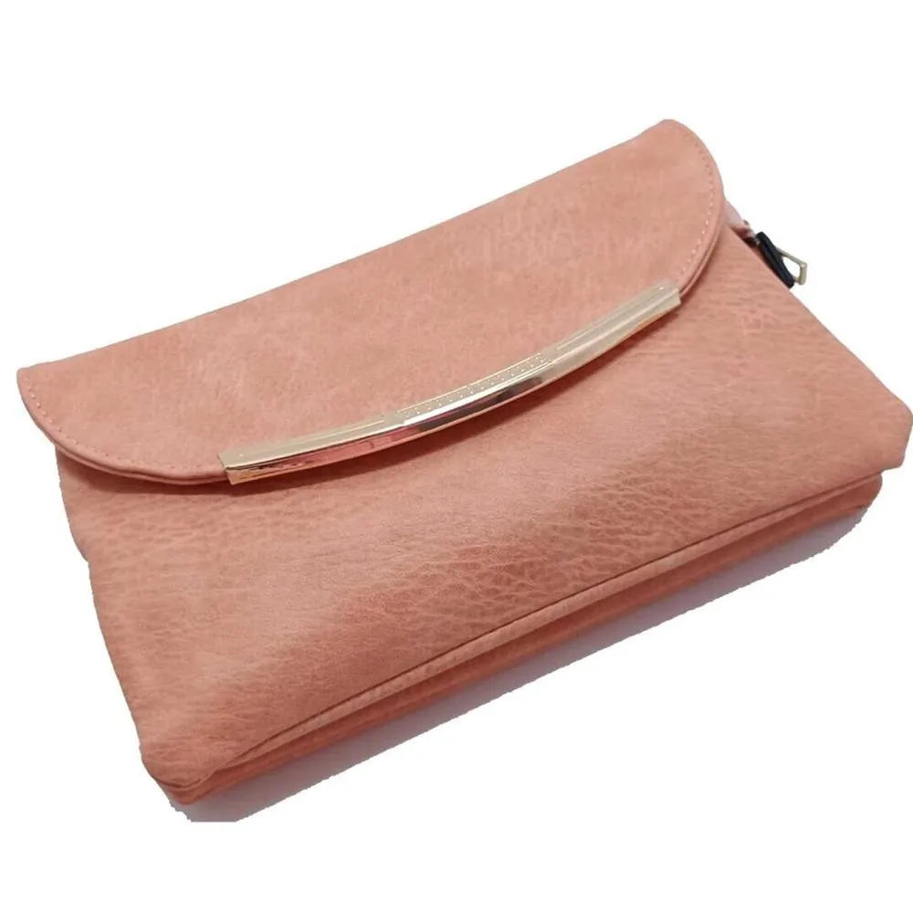 Bolso Rosa Cartera Bandolera para Mujer