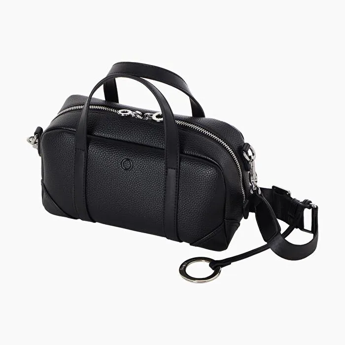 Bolso satchel O bag baby negro