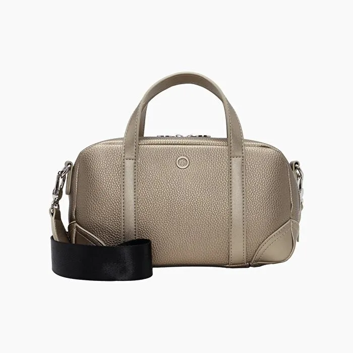 Bolso satchel O bag baby oro