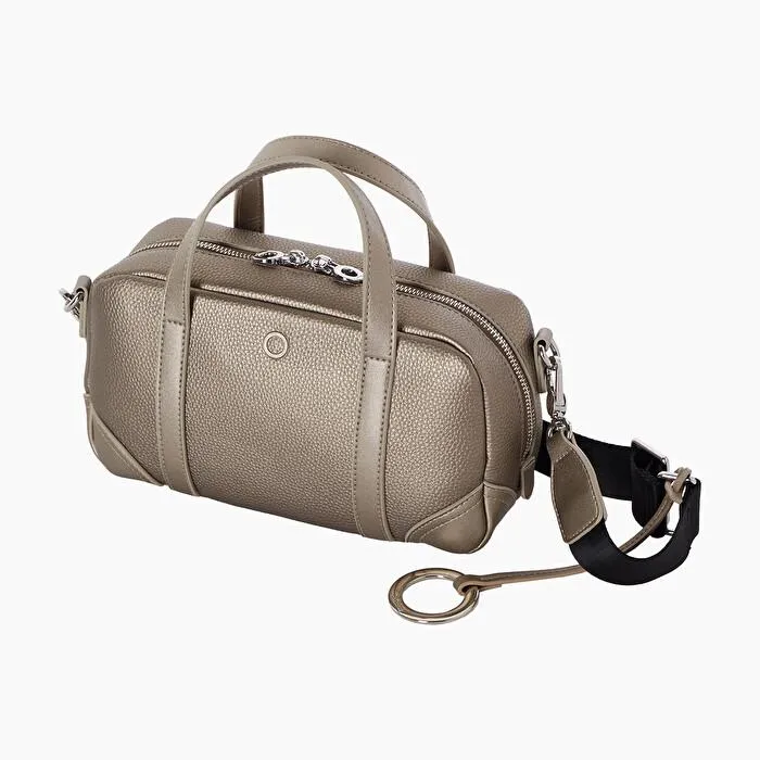 Bolso satchel O bag baby oro