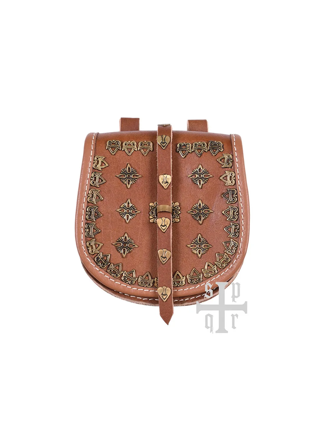 Bolso vikingo de cuero modelo Tarsoly