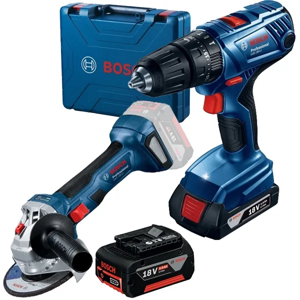 BOSCH  GSB 180LI  ATORNILLADORA TALADRADORA DE PERCUSIóN CON 1 BATERíA, LIION, 18 V, 2 AH, 54 NM, ILUMINACIóN LED, CAJA DE P