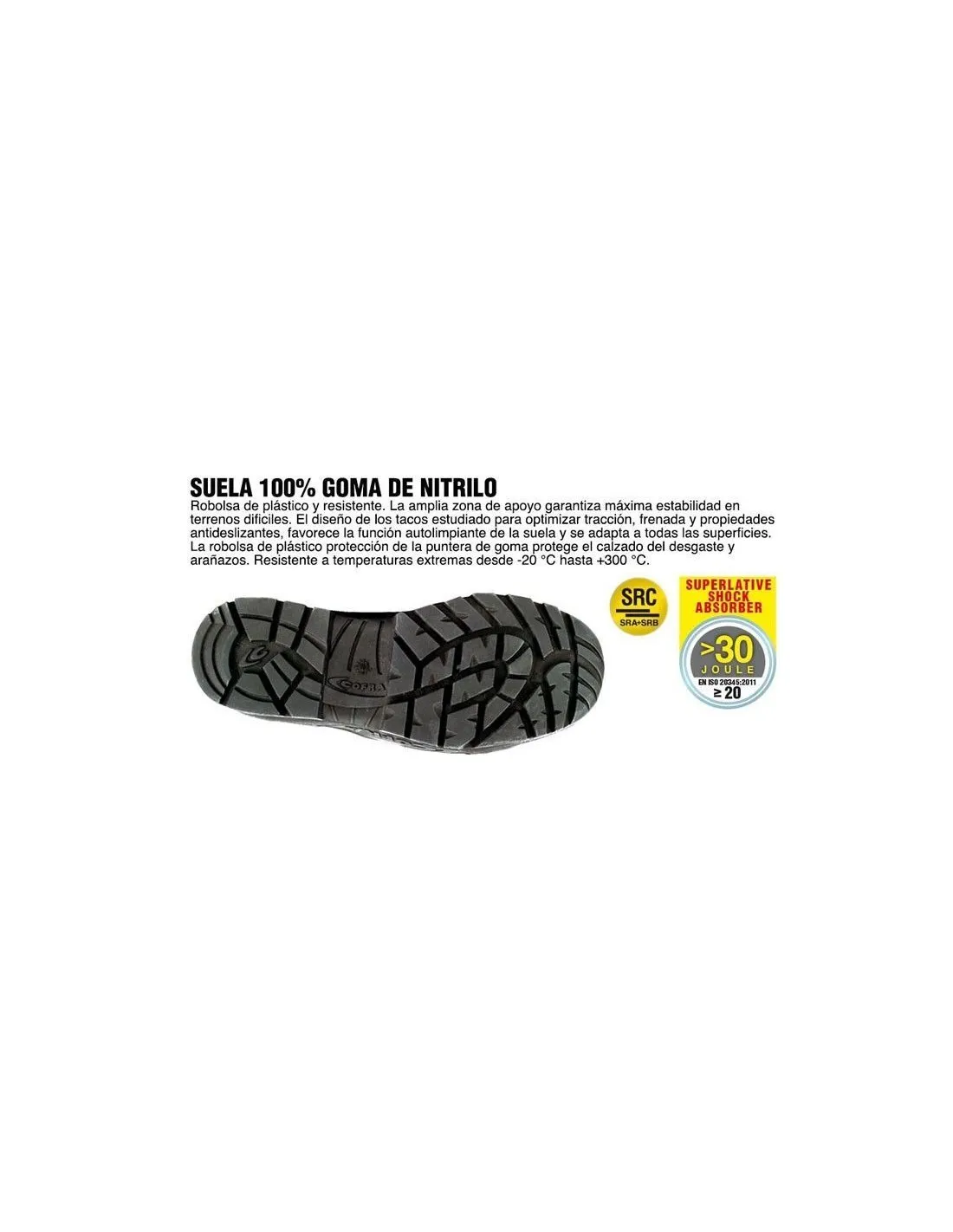 Bota de protección motosierra Cofra FORCE