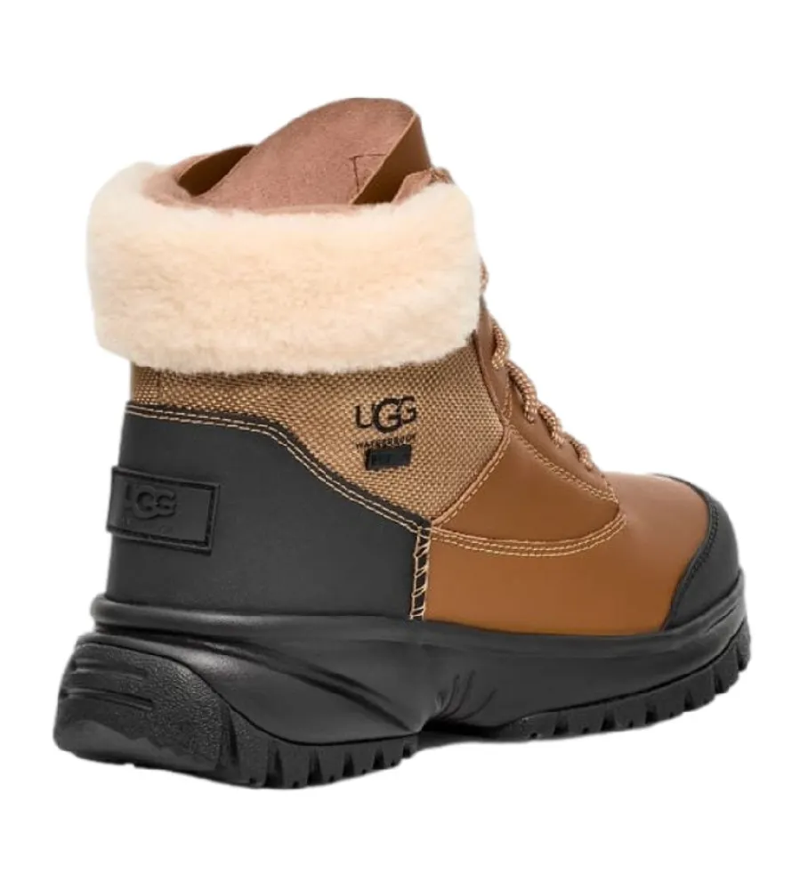 Botas de piel impermeables Yose Fluff V2 marrón