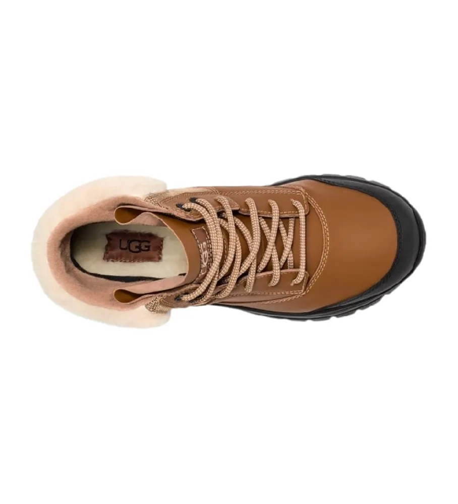 Botas de piel impermeables Yose Fluff V2 marrón
