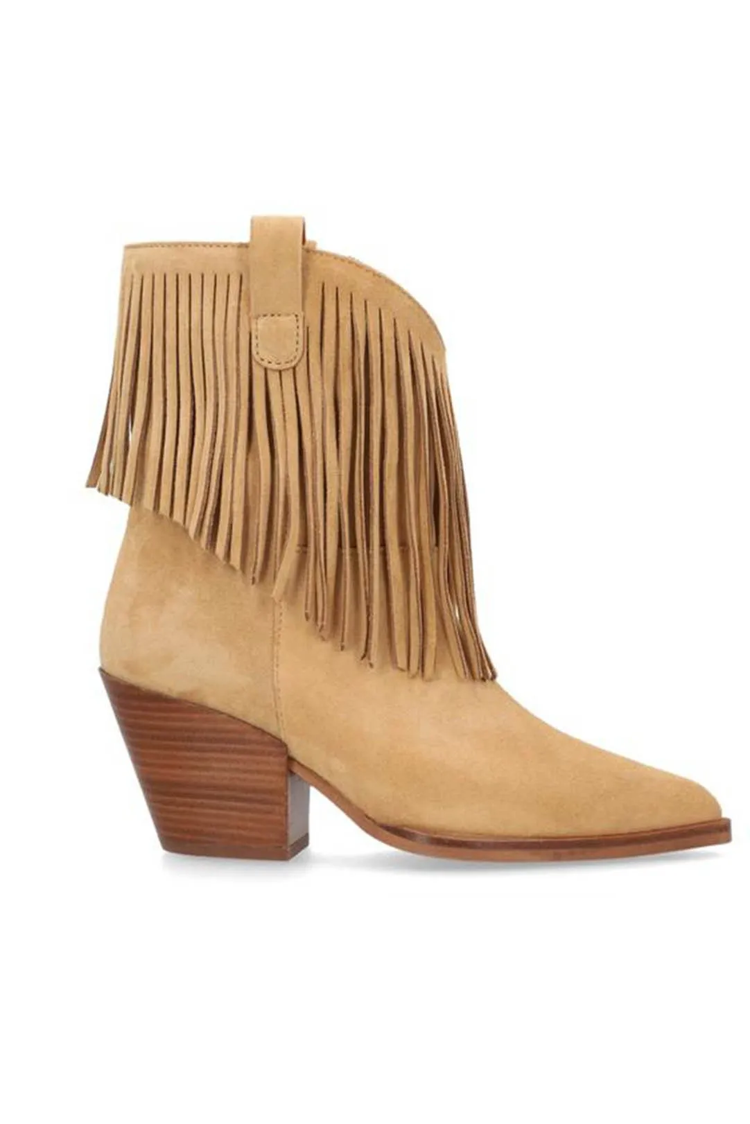 BOTIN FLECOS CAMPERA BEIGE