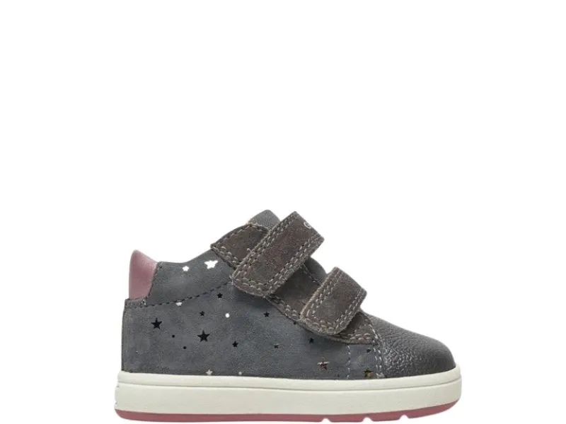 BOTITA PRIMEROS PASOS GEOX BIGLIA EN COLOR GRIS B044CC