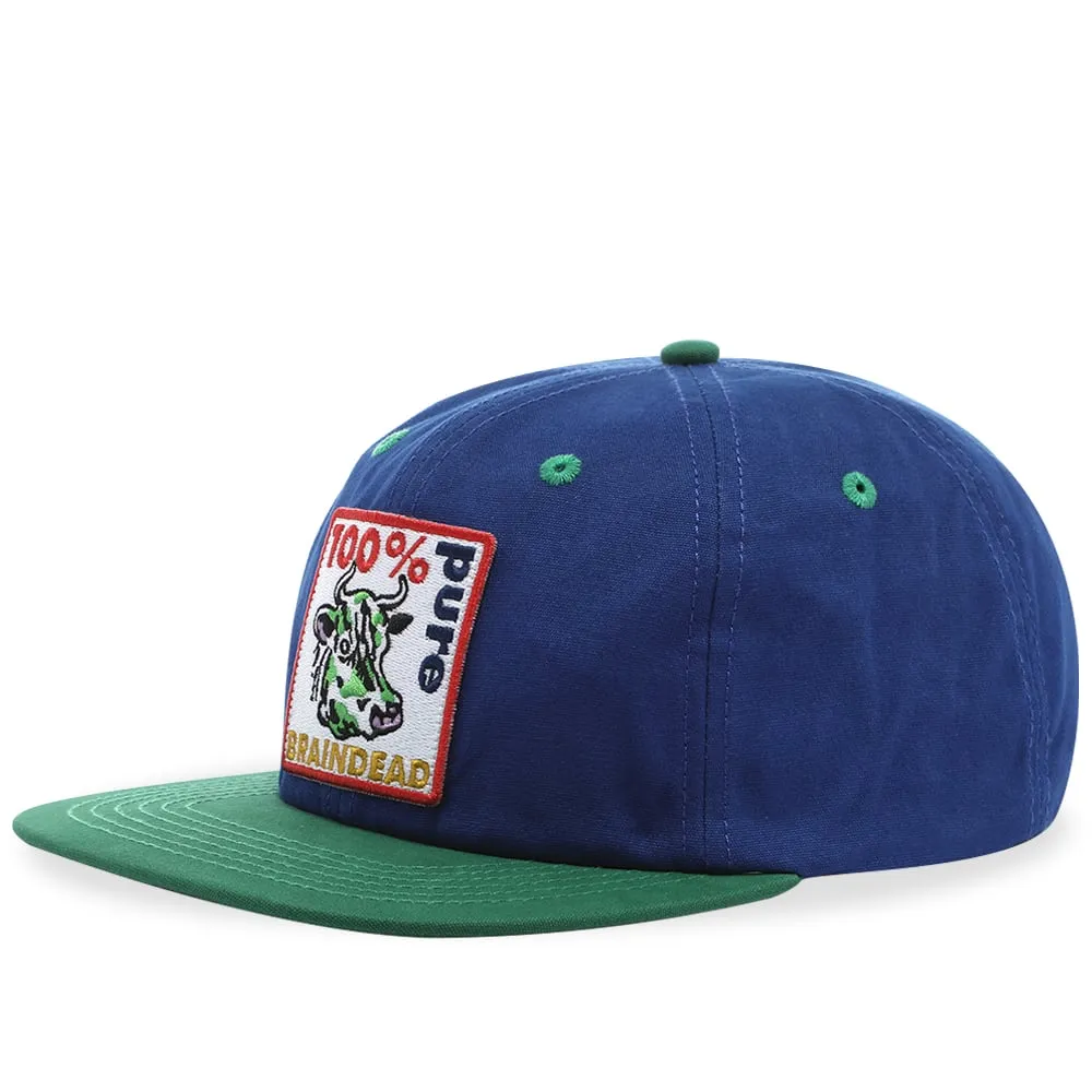 Brain Dead Pure Cow 6 Panel Cap