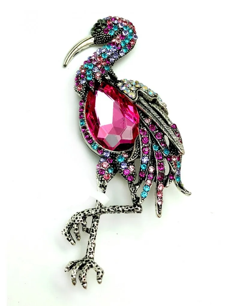 BROCHES DE AVES VISTOSOS, PRECIOSO COMPLEMENTO PARA ADORNAR TU ABRIGO O CHAQUETA