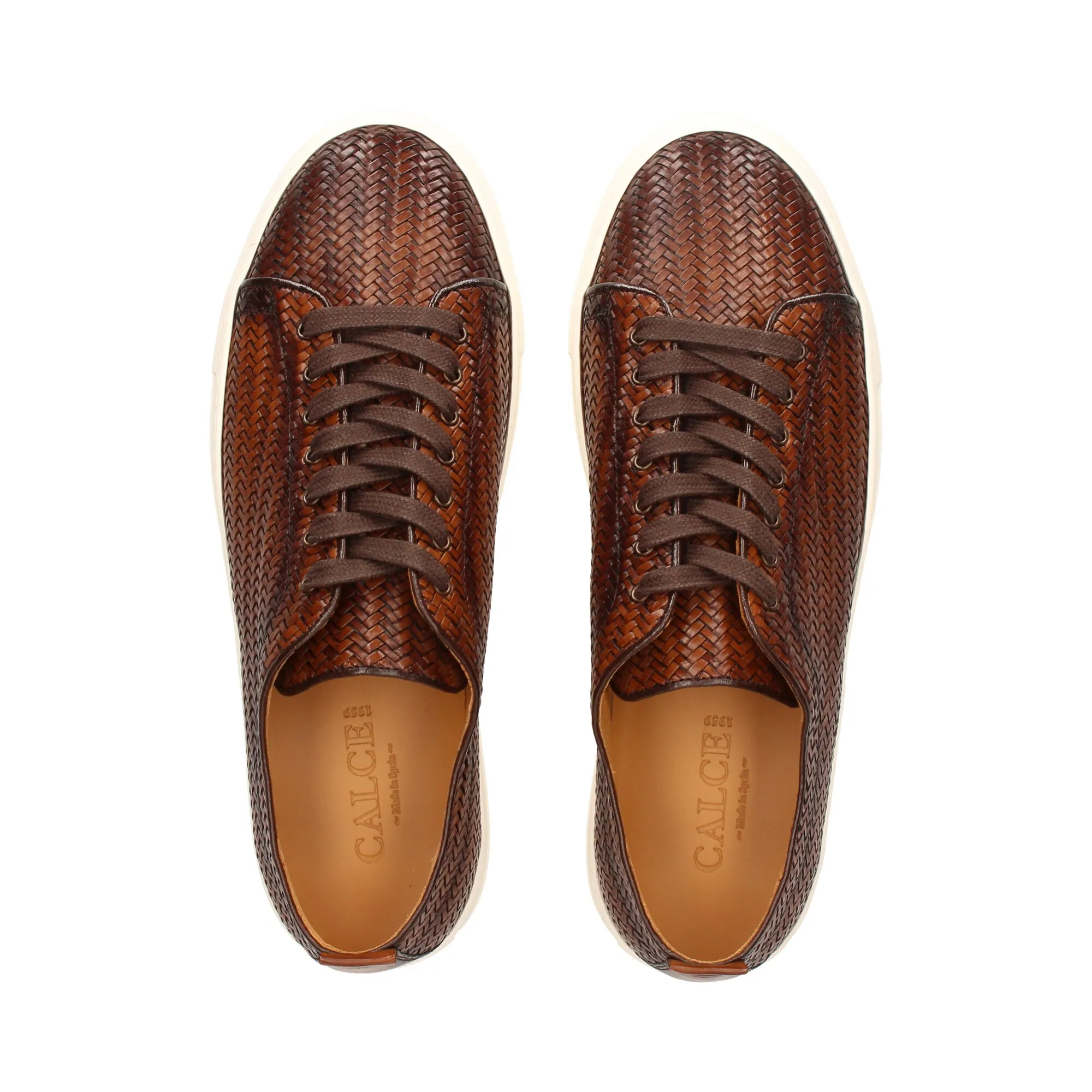 CALCE Zapatillas de Hombre CUERO