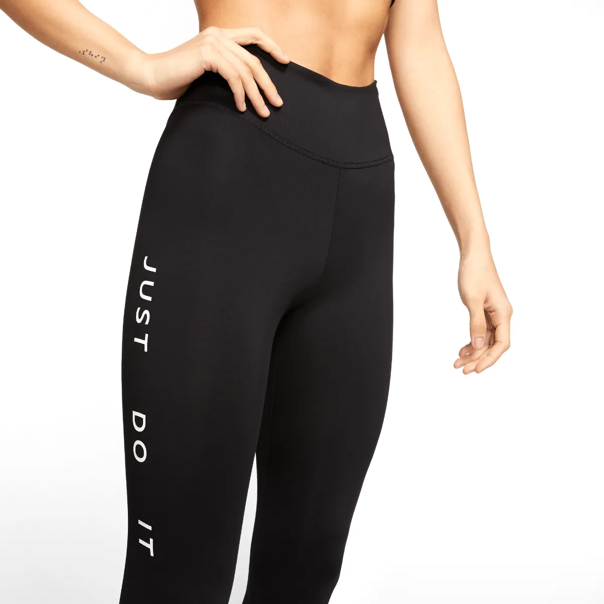 Calza Larga Running Mujer Nike Negro