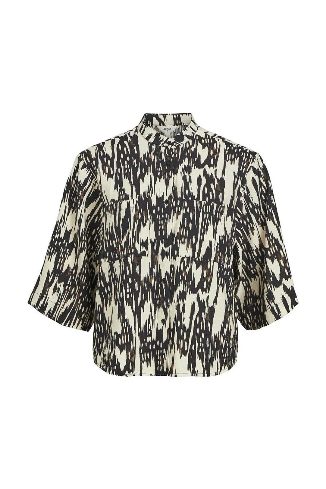 CAMISA MUJER OBJFANJA BEIGE