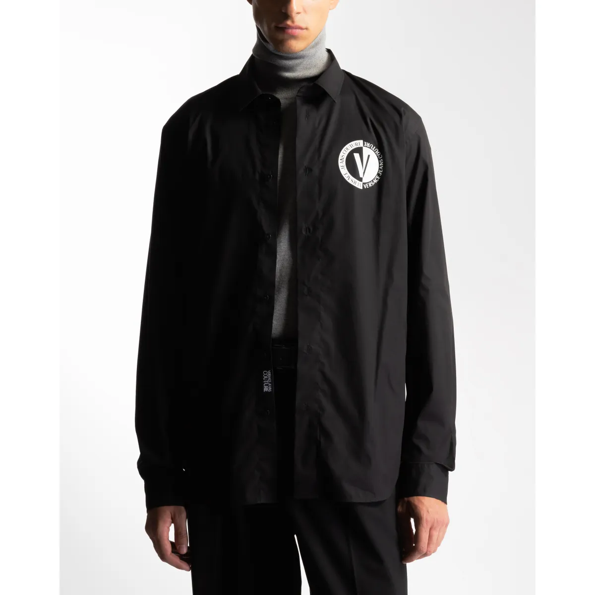 Camisa Versace Jeans Couture 74GALYS1 Negro