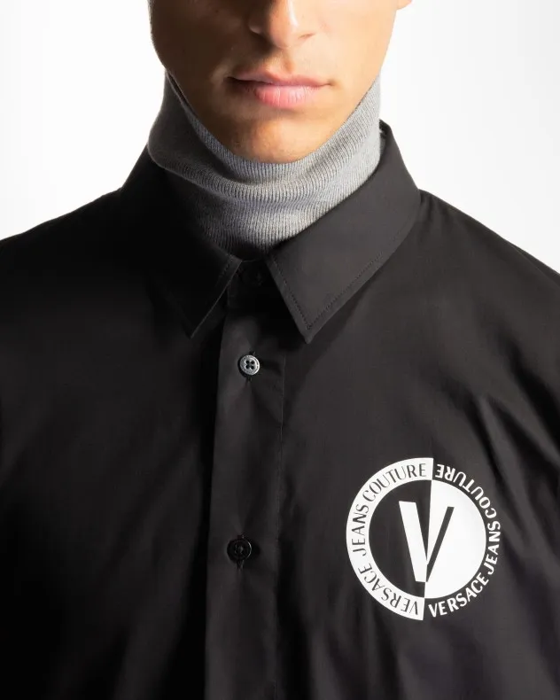 Camisa Versace Jeans Couture 74GALYS1 Negro