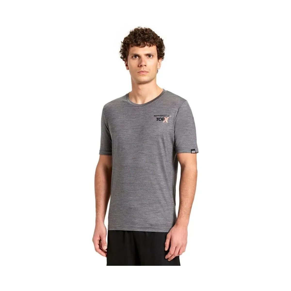 Camiseta Adara Tor Hombre Gris
