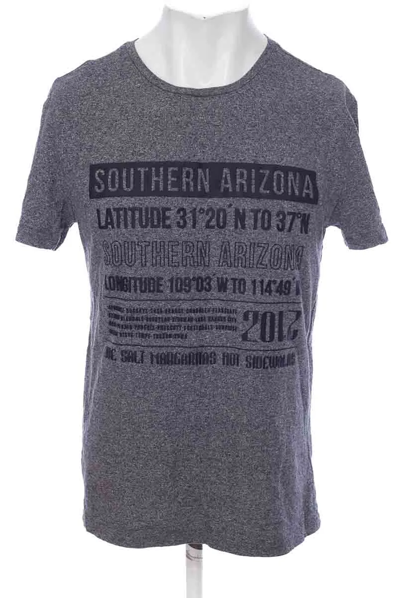 CAMISETA COLOR GRIS  GEF