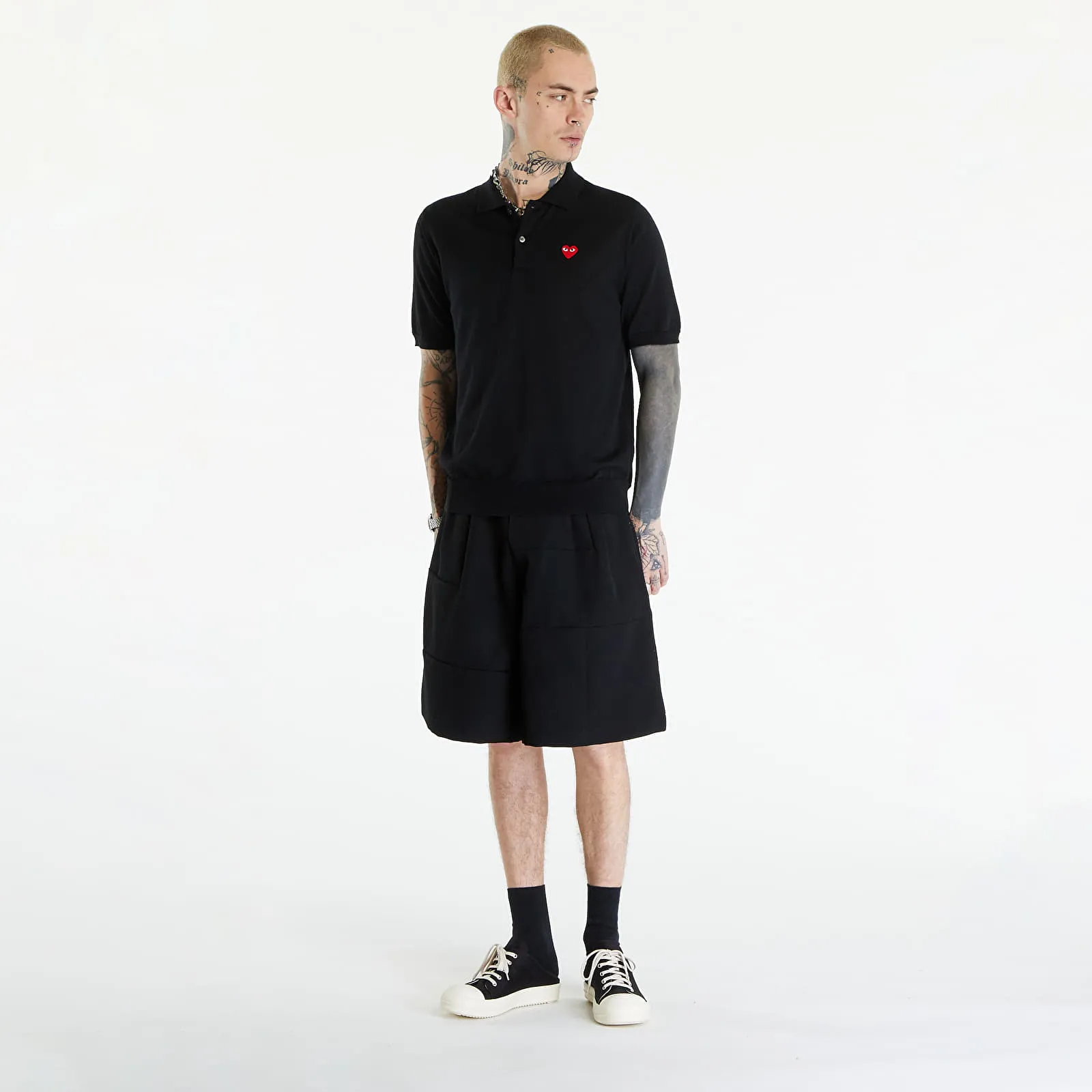 Camiseta Comme des Garçons PLAY Red Emblem Sweater UNISEX