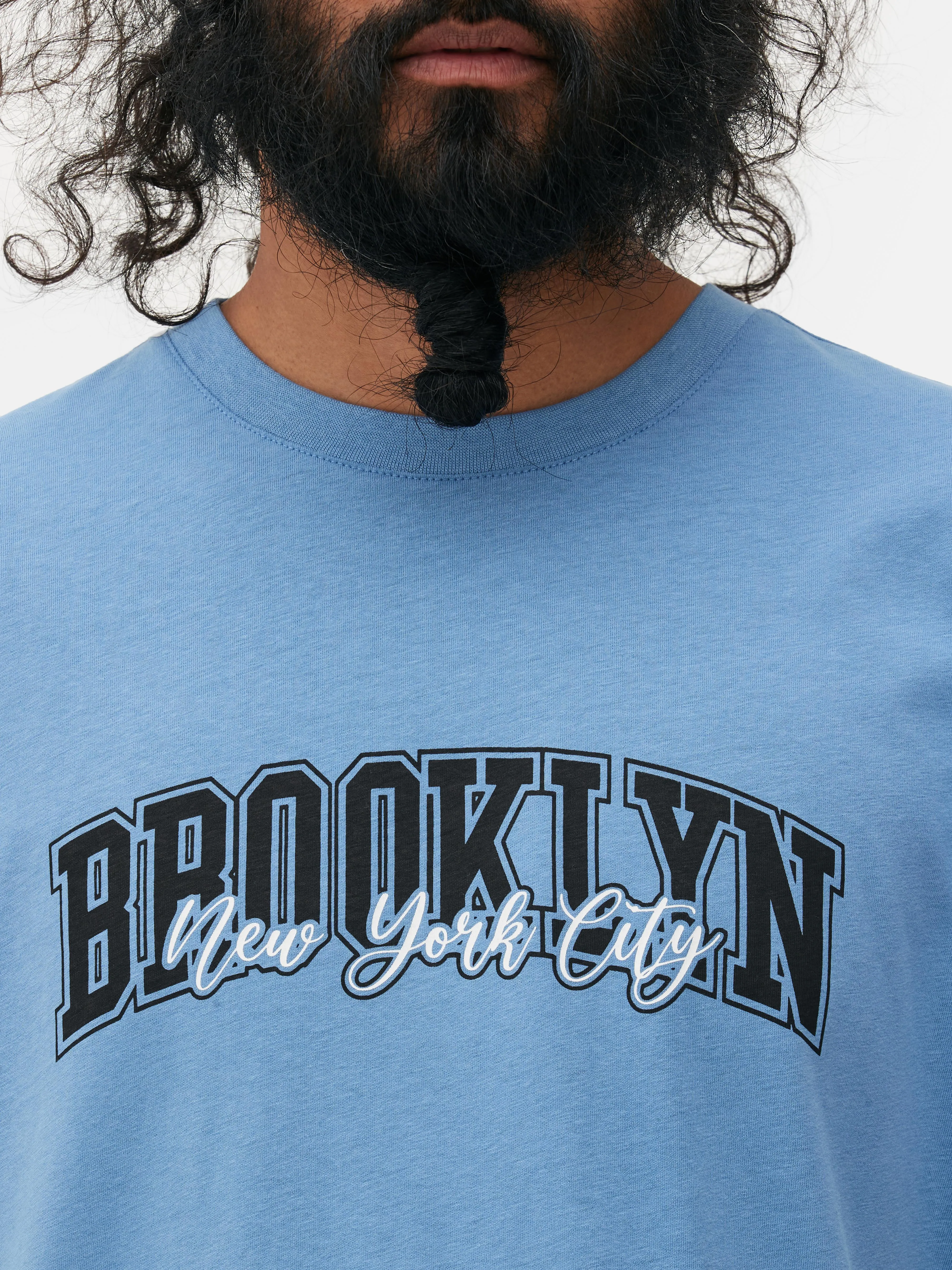Camiseta con estampado gráfico de «Brooklyn»